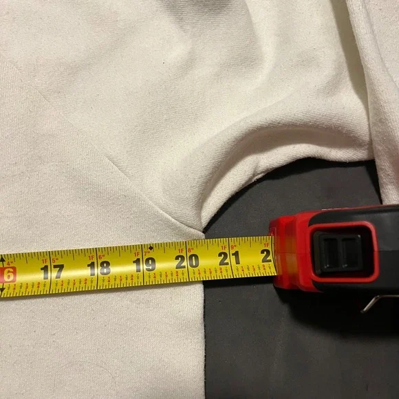 Vintage 1987 JOHN‎ MELLENCAMP The Lonesome Jubilee Size Large White Sweatshirt - Picture 15 of 16